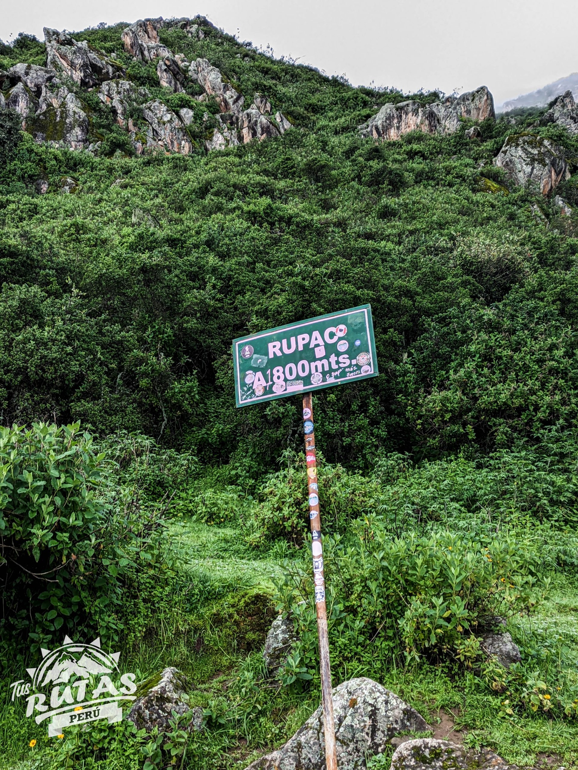 camino hacia rupac